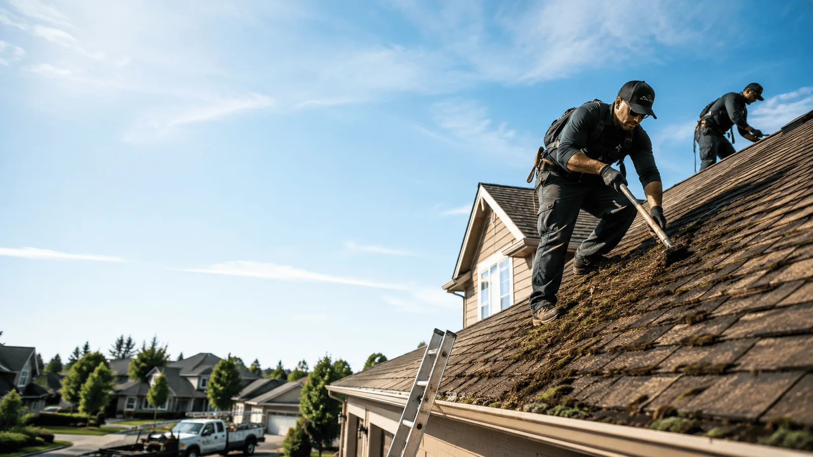 Roof Moss Removal in Broken Bow, OK near me